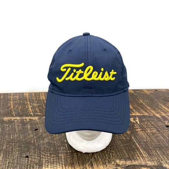 Titleist Golf Champions Circle Navy Blue Adjustable Strap Baseball Cap OSFA - Picture 4 of 16